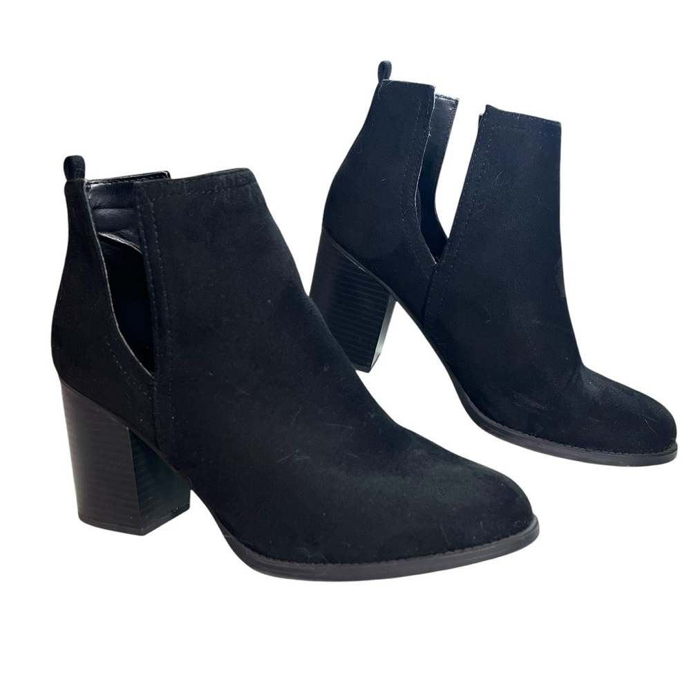 Soda Booties Faux Suede Ankle Boot Boho Western Rodeo Comfy
